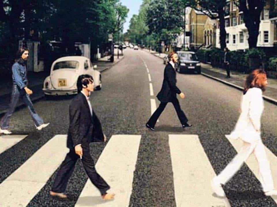 Covid-19 in The Age of Technology and The Homo Deus - The Beatles Social Distancing Abbey Road