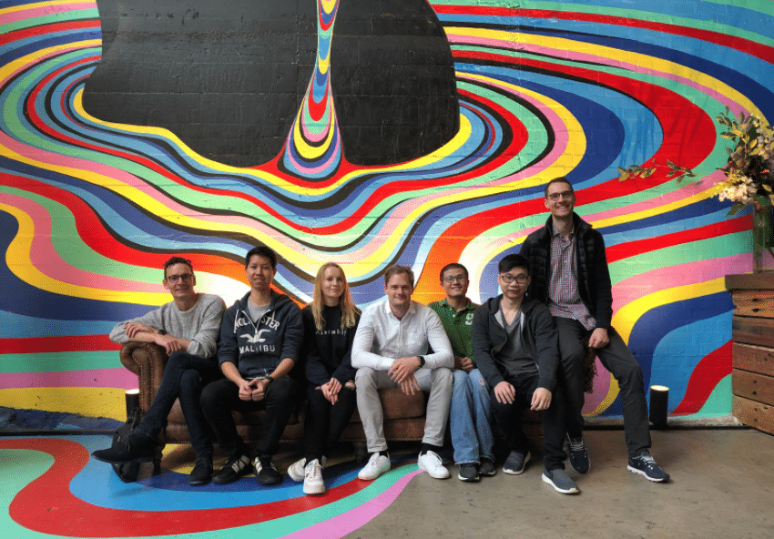 Fitsense Early-stage fintech startup team