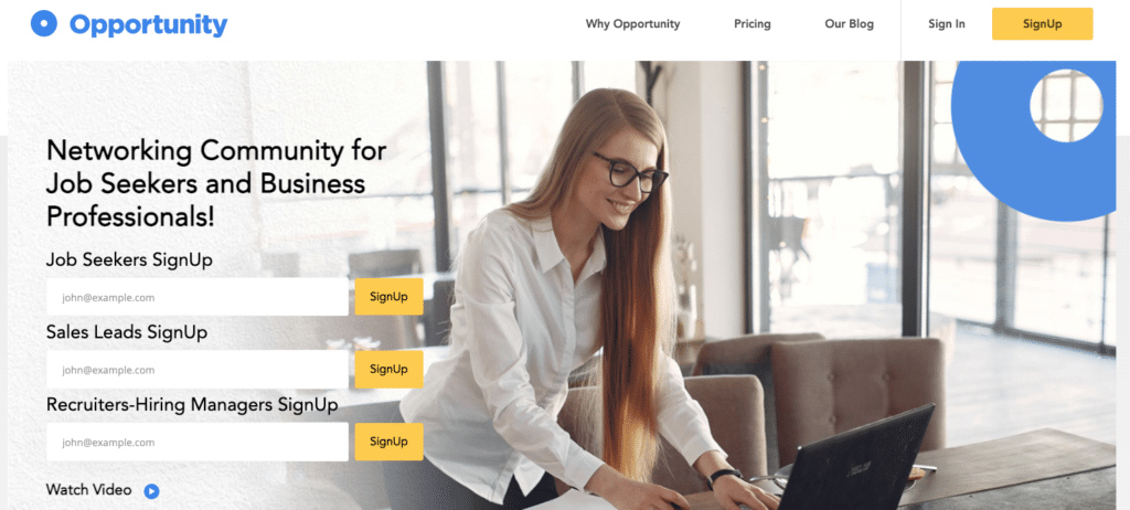Entrepreneurial platforms, Opportunity