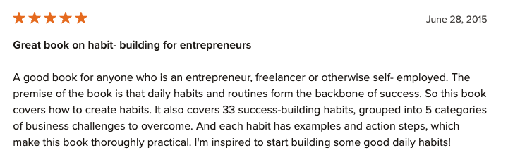 Review - The Daily Entrepreneur