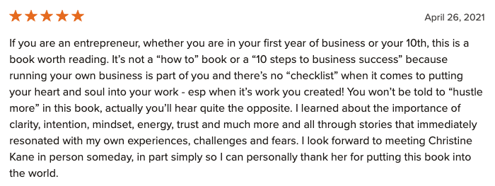 Review - The Soul-Sourced Entrepreneur
