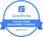 GoodFirms Top Software Development Company award badge