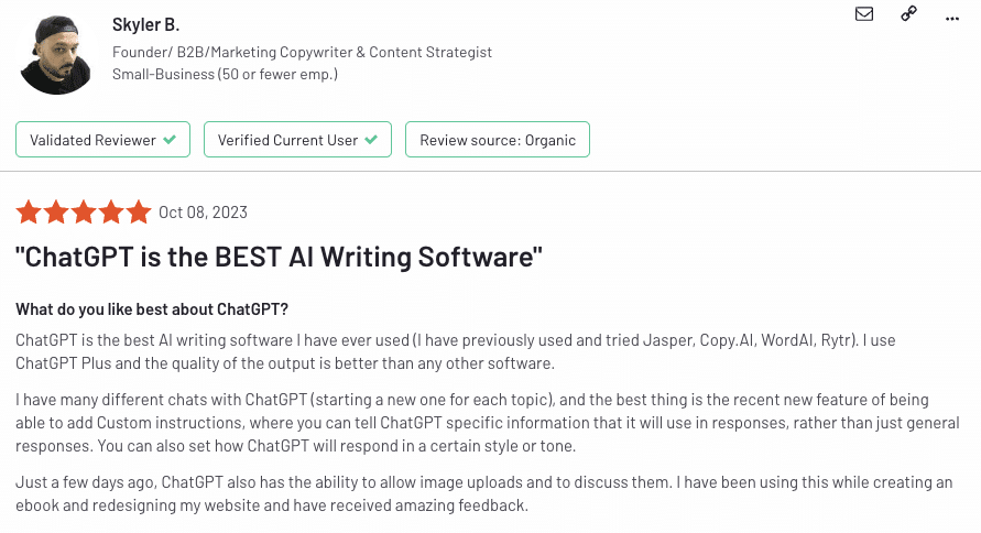 ChatGPT AI Tool Review