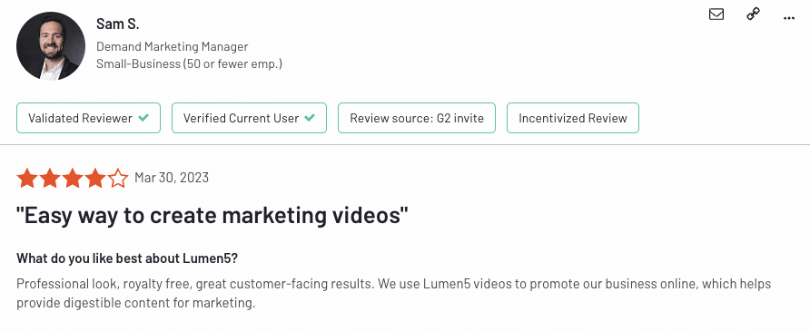 AI Tools Review - Lumen5