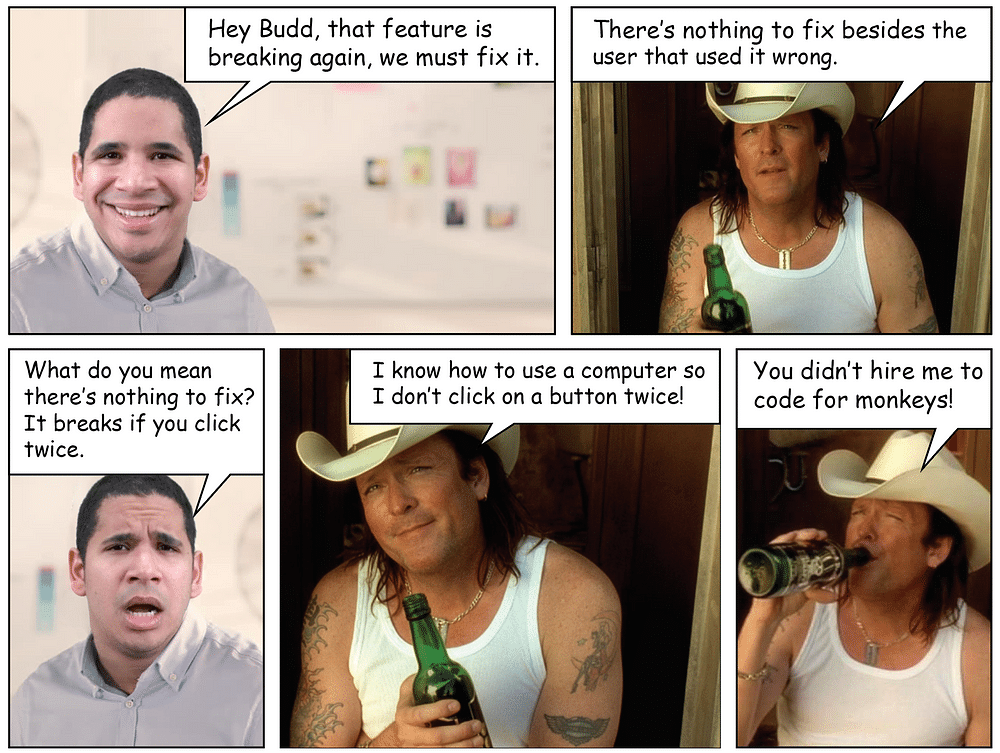 The 10 Types of Developers - The Average Coder: Comic Situation
