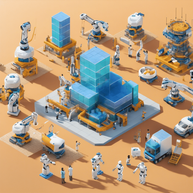 AI robots bringing the building blocks of AI together