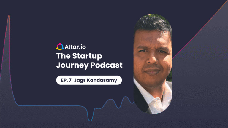 Altar.io's The Startup Journey Podcast, Episode 7 with Jags Kandasamy of Latent AI