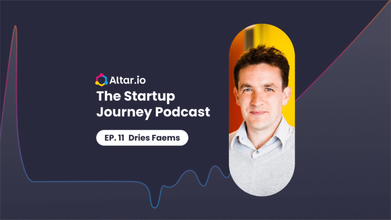 Altar.io's The Startup Journey Podcast, Episode 11 with Dries Faems of WHU Business School